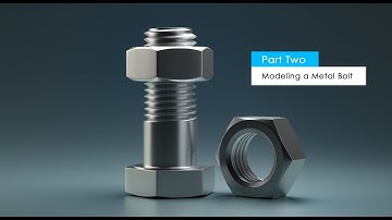 Modeling Bolts and Nuts with Polygon Modeling Tools in Maya / Part Two