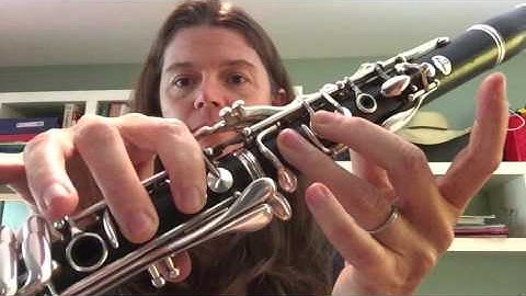 C# Major Scale 2 Octave Tutorial for Bb Clarinet