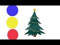 How to draw Christmas tree on simple way | Simple Drawing @my ASB official