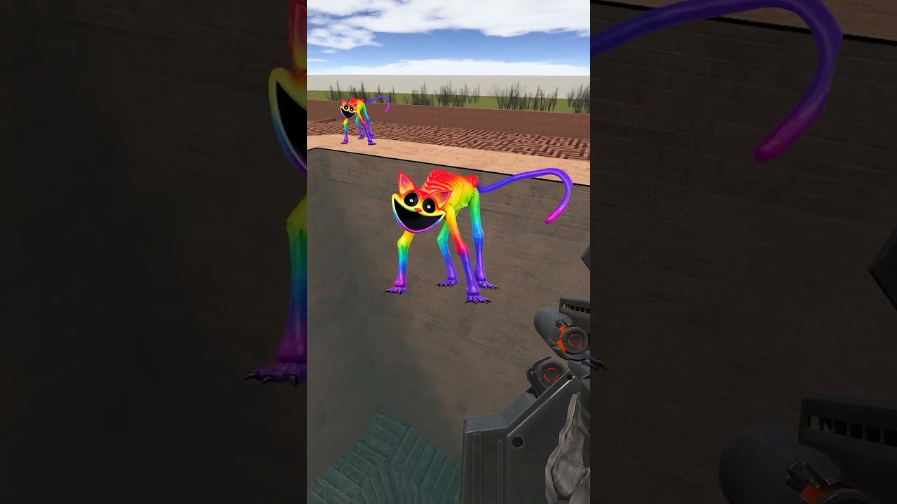 Too Many Rainbow Catnap's In Gmod? #shorts