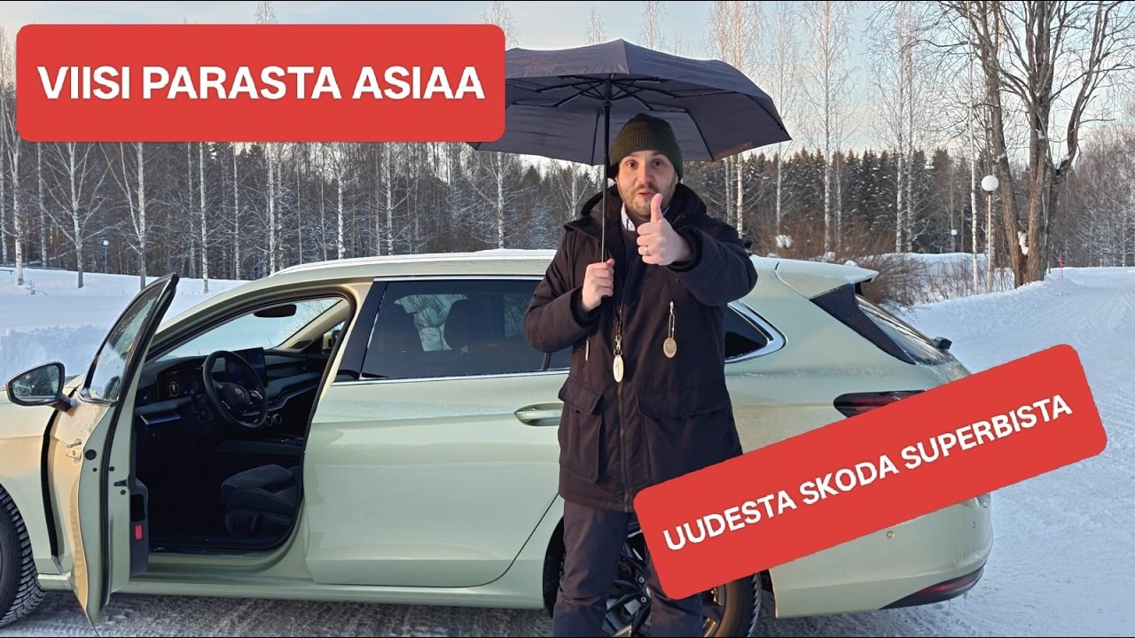 5 PARASTA ASIAA UUDESTA SKODA SUPERBISTA ALLE 4 MINUUTISSA
