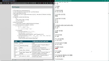 9.3 - Prolog Lists