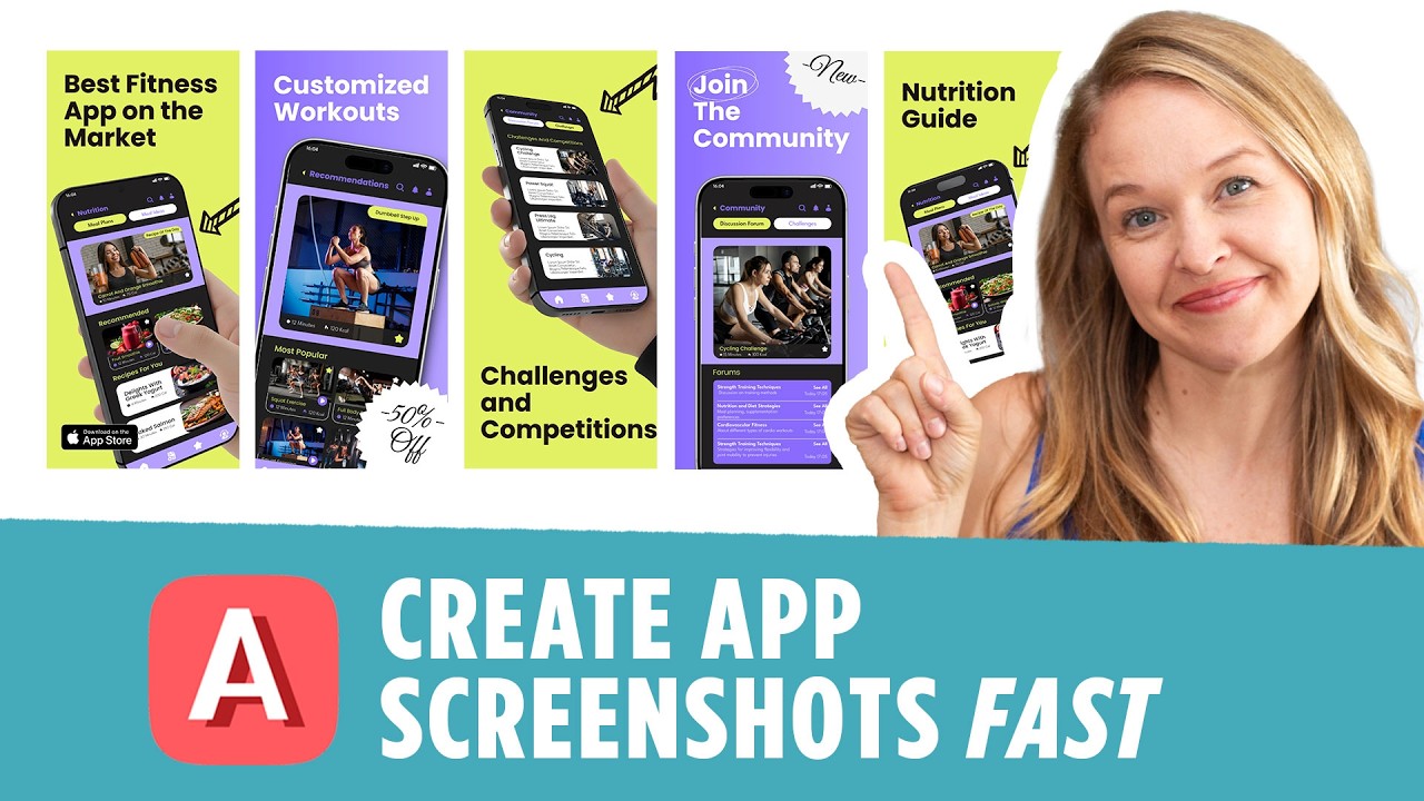 How to Create App Store Screenshots in Minutes with AppLaunchpad - YouTube