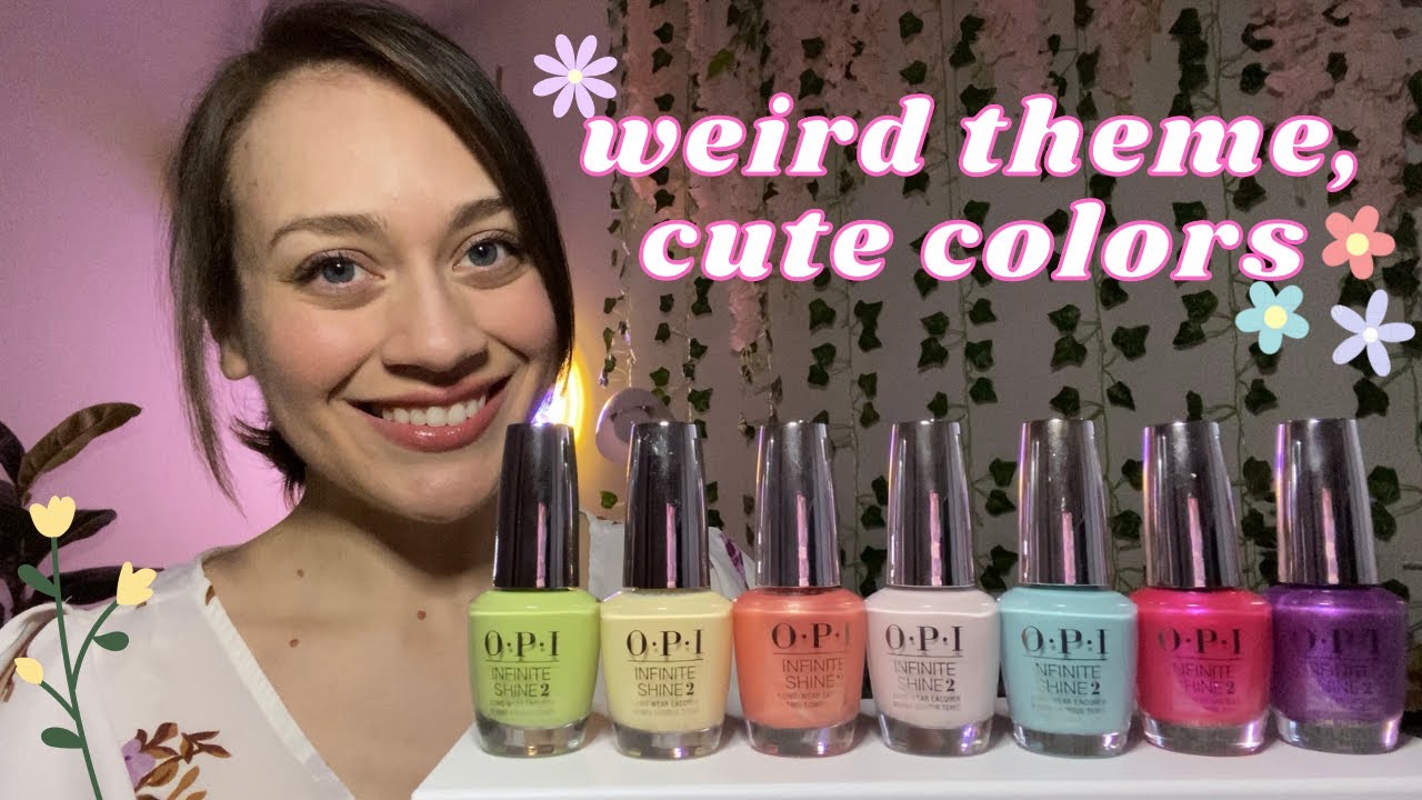 Spring, NFTs & Crypto? 🤔 Me, Myself & OPI Collection 🌷 Spring 2023  Swatches + Comparisons!