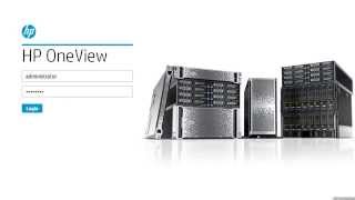 HP OneView UI Video No Music