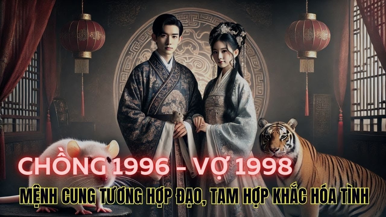 🐭 Chồng 1996 🐯 Vợ 1998 Có Hợp Nhau Không? Xem tuổi kết hôn vợ chồng