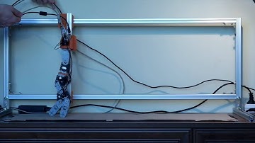 Bioloid/Dynamixel planar biped robot, Matlab control - first steps