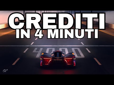 METODO SUPER VELOCE PER CREDITI GT7: FARMING GRAN TURISMO 7 IN 4 MINUTI 