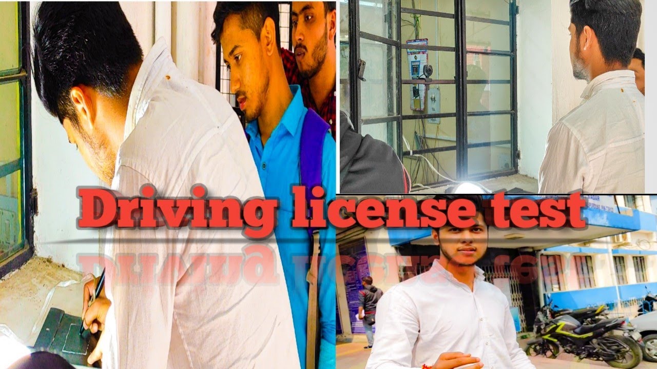 VLOG - 2 || Driving license test | Biometric | photo and signature ...