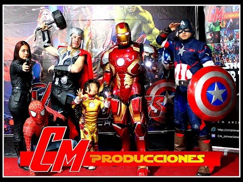 Trailer Show inspirado Vengadores - Avengers Chilenos - YouTube Cm Animaciones