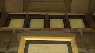 US Constitution on display at National Archives Museum in DC