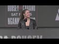 RONDA ROUSEY vs GINA CARANO PRESS CONFERENCE  | LIVE STREAM
