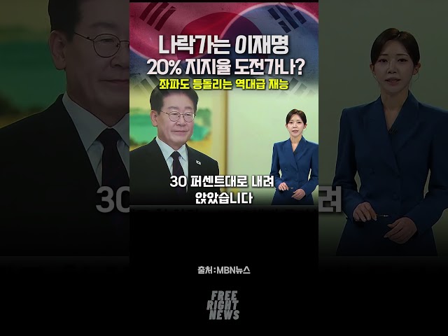 나락가는 지지율