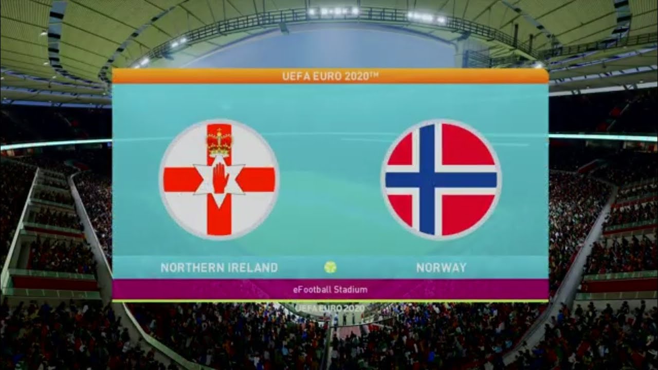 Northern Ierland vs Norway | PES 20 Nations League Live Gameplay