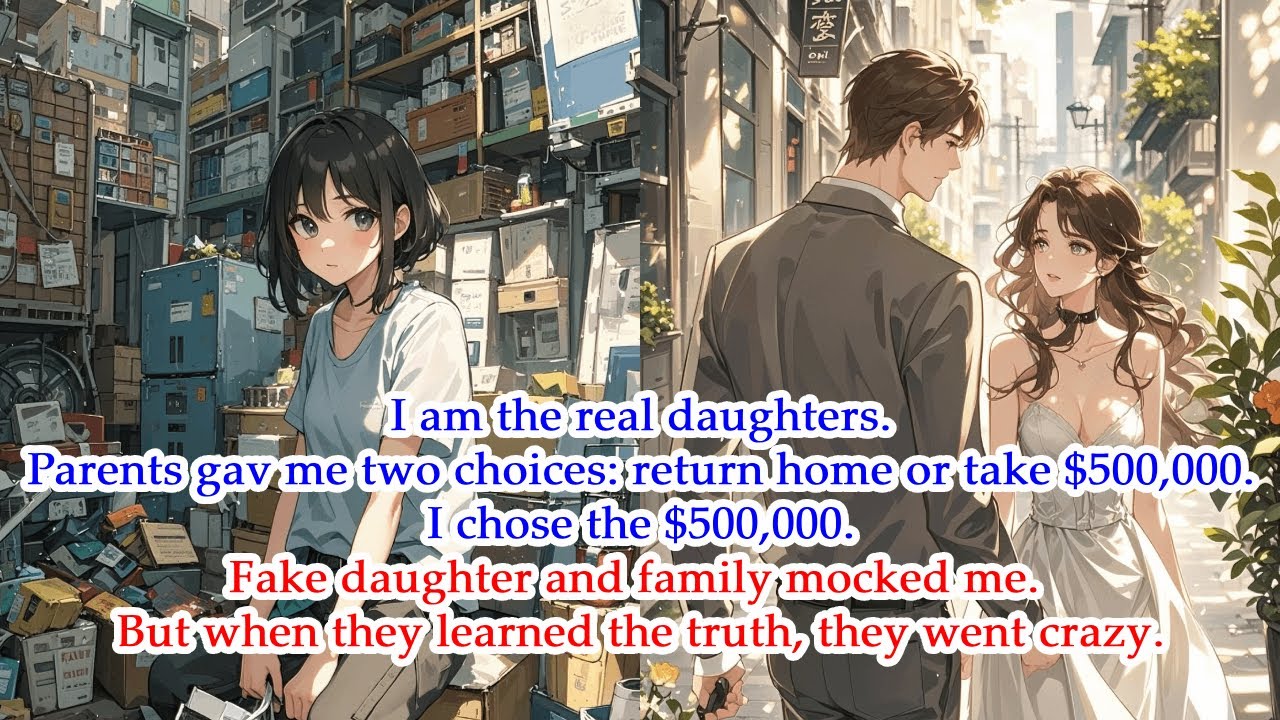 I am the real daughters.Parents gave me two choices:return home or take $500,000.I chose the later.