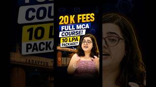 😳 20K MCA Fees, 10 LPA Package? | Jadavpur University Reality #mca #jadavpuruniversity