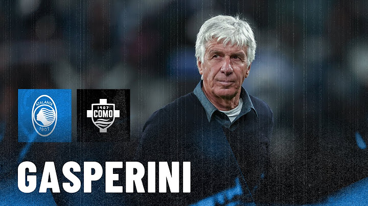 Atalanta-Como 2-3 | Gian Piero Gasperini: "We did well only in the first half" -ENG SUBs