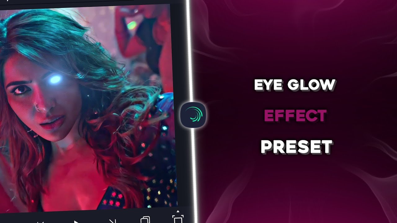 Best Eye Glow effect Alight motion Preset Base 🖤 ~ Sha Presets - YouTube
