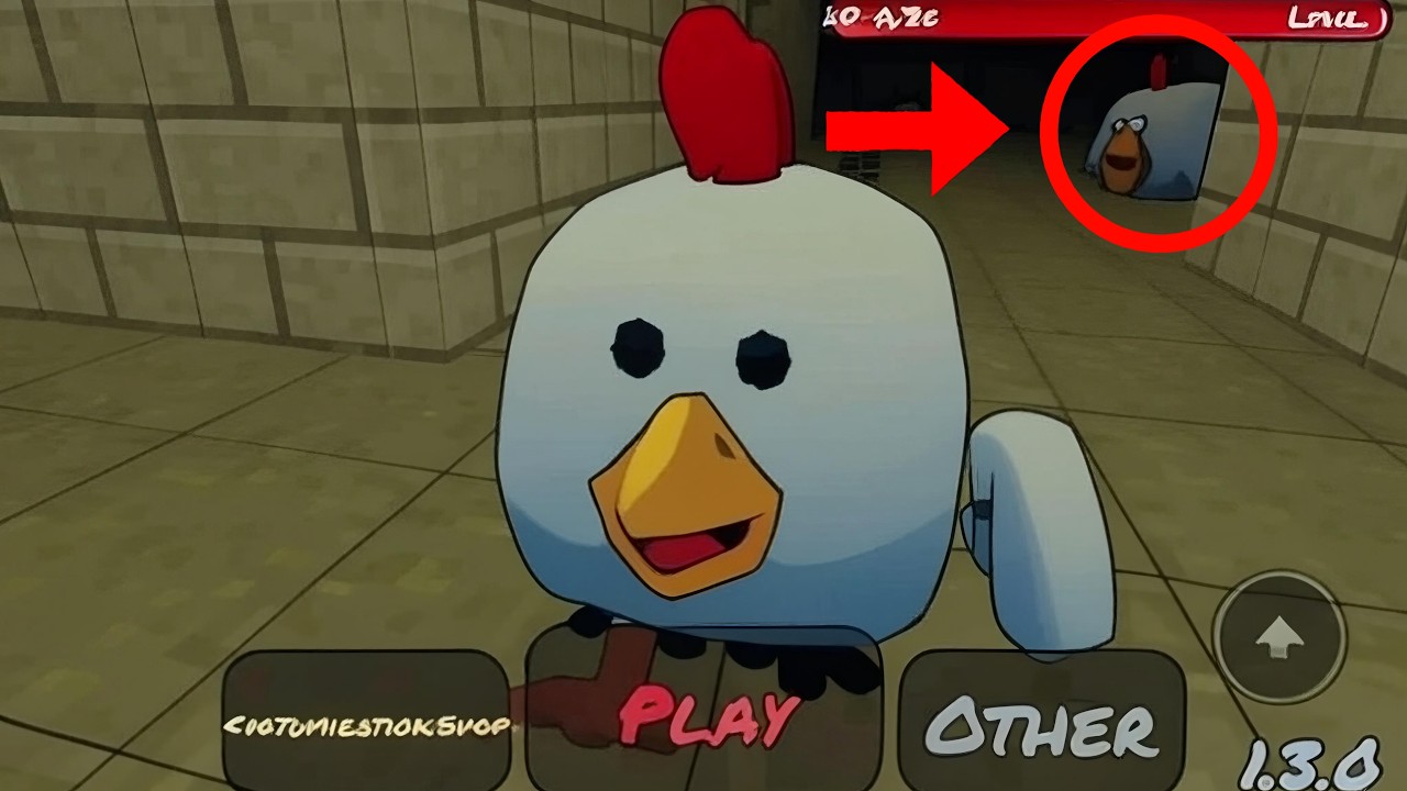 I Played Horror chicken gun 😨 in Roblox - YouTube