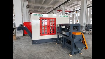 Full automatic big solid bar circular sawing machine for 200mm, 230mm, 260mm, 300mm, KCS-230B
