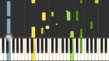 "Short Break" Piano Tutorial – MIDI Visualizer  (Not an Official MV)