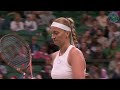 Jasmine Paolini vs Petra Kvitova | First Round Highlights | Wimbledon 2023
