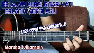 Marsha Zulkarnain hati terlatih tutorial kunci gitar #rivolindo
