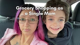 Grocery Shopping as a Single Mom🛒