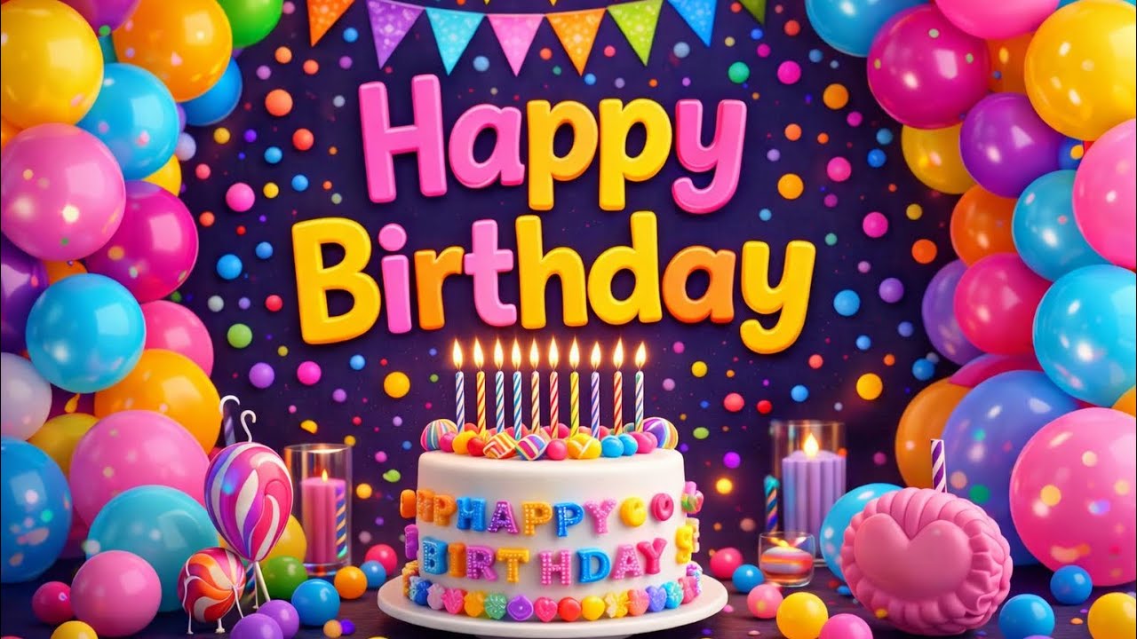 Happy Birthday To You - Happy Birthday - Happy Birthday - Happy