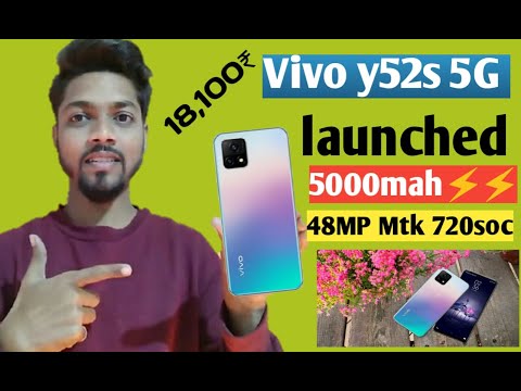 Vivo Y52s 5G 6.5inch Display,5000mAh Battery |launch price & 18,100