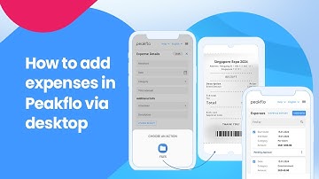 How to add expenses in Peakflo via desktop?