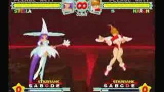 Astra Superstars - Sega Saturn - Stella vs. Maron