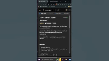3295. Report Spam Message | Leetcode Weekly 416 | Editorial | Implementation #contest#leetcode