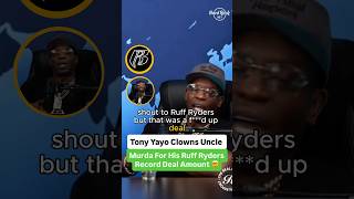 Tony Yayo Clowns Uncle Murda For His Ruff Ryder Record Deal Amount 🤯