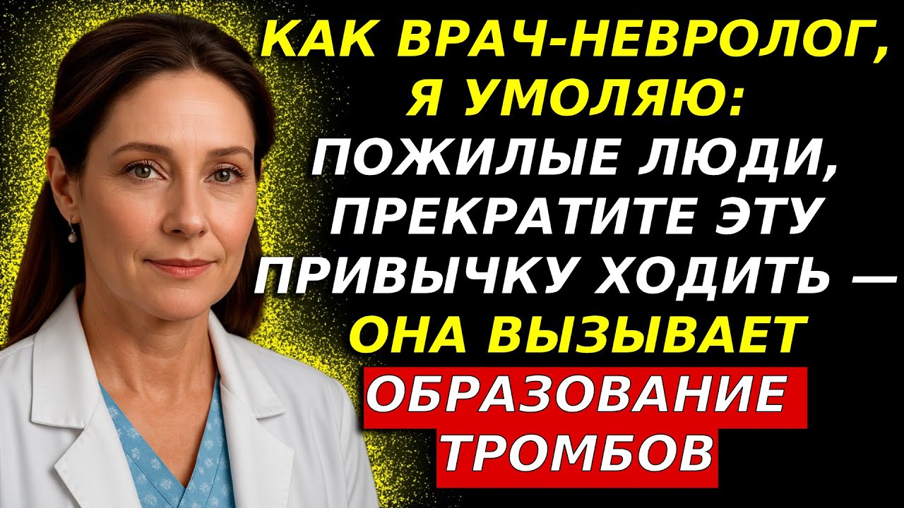 Как ВРАЧ-НЕВРОЛОГ, я в ШОКЕ: ЭТА привычка при ХОДЬБЕ резко повышает РИСК ИНСУЛЬТА