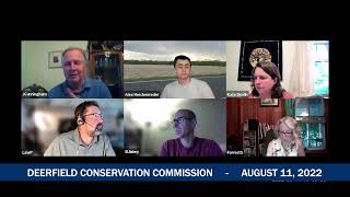 Deerfield Conservation Commission - August 11, 2022