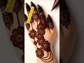 Very Simple stylish back hand mehndi design #mehndi #reels #reel #simple #new #shorts #viral