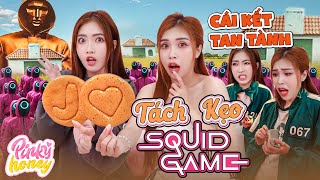 PINKY CHƠI TÁCH KẸO SQUID GAME VỚI MEENA | Cái Kết Tan Tành | PINKY HONEY screenshot 4