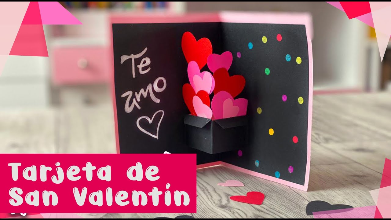 Tarjeta de San Valentin 💝 :: Chuladas Creativas - YouTube