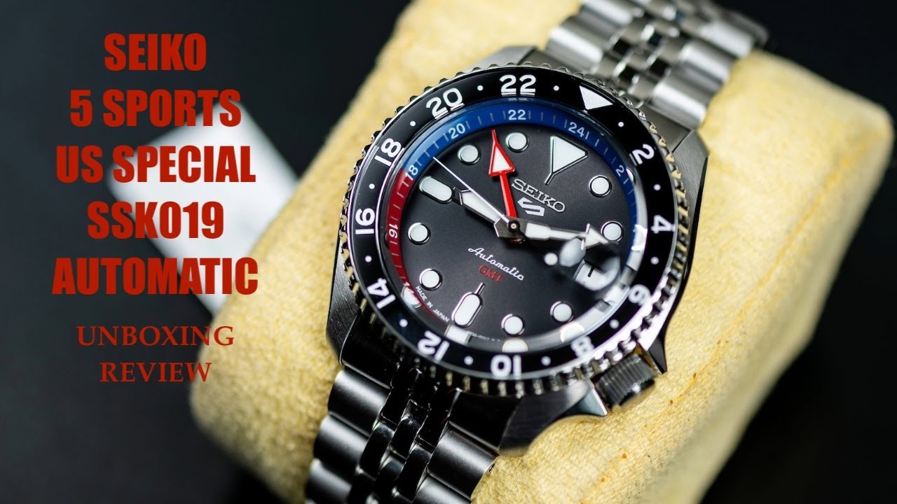 Seiko 5 Sports GMT US Special Automatic SSK019 Watch | Review