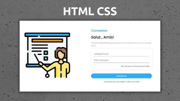 Formulaire HTML CSS débutant