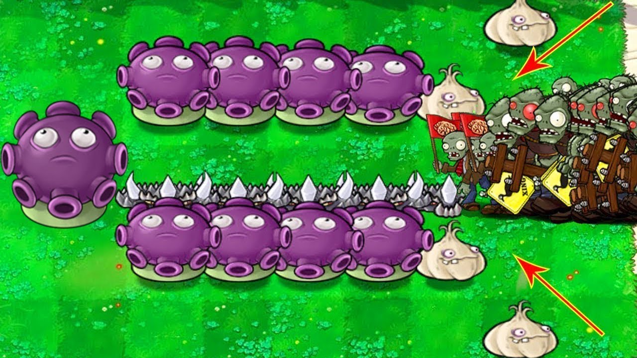 99999 gloom-Shroom vs Gargantur,Zombies - Plants vs Zombies