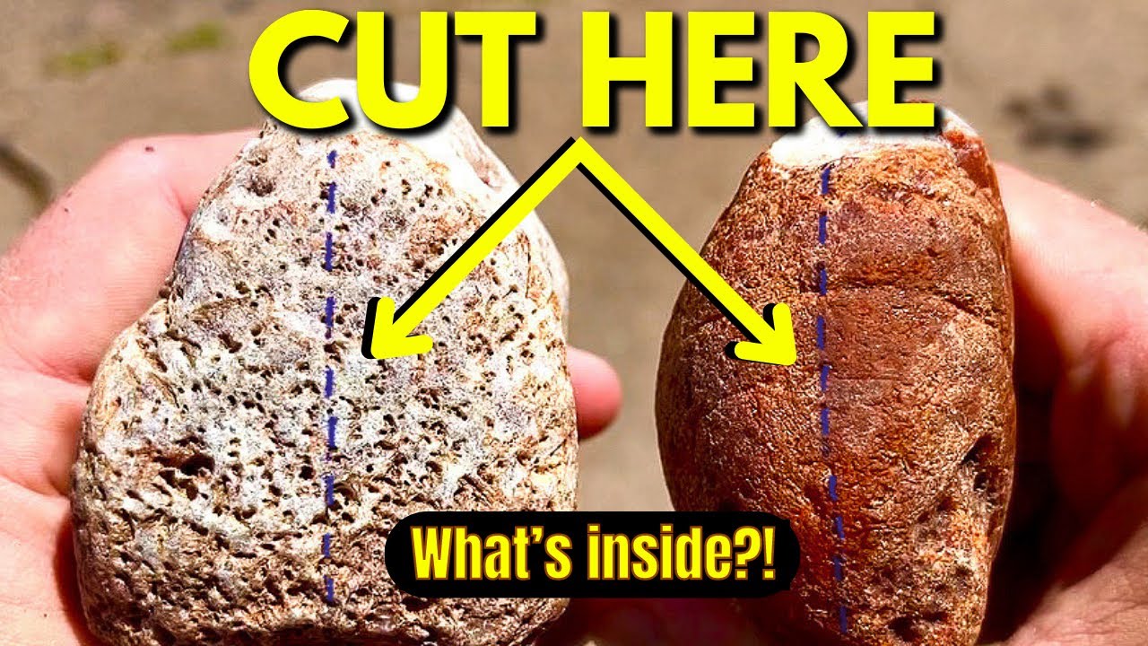 Cutting a VIEWER'S agates open! Lapidary Saw Cutting! YouTube