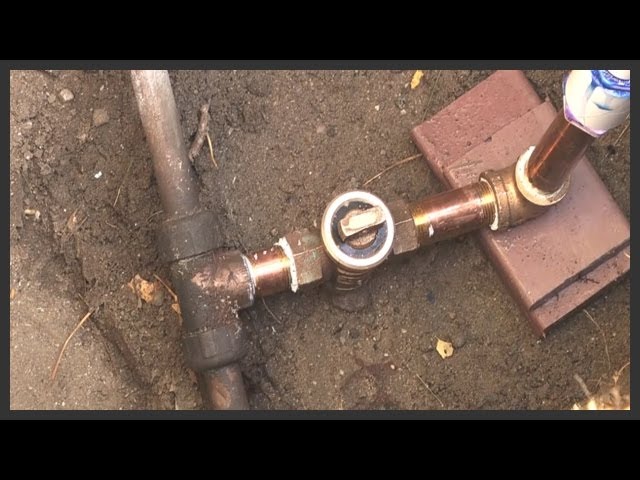 How to replace inline valves, Start to finish