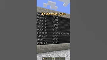 Maak treinen met de Create Mod! Meer dan 100 ideeën, deel 2 #createmod #moddedminecraft #minecraf...