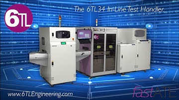 6TL34 In-Line Test Handler for large LED Panels.