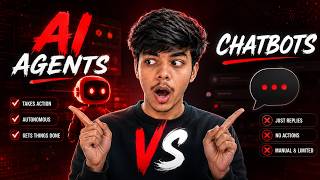 AI Agent vs Chatbot: ACTUAL Difference 🔥