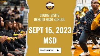 MSD ~ (DeSoto High School)| PVAMU Marching Storm | 2023