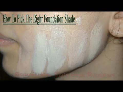 how-to-pick-the-right-foundation-shade-||-foundation-tutorial-for-beginners