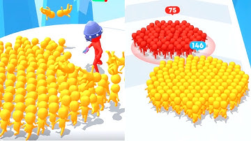 Count Masters Run & Fight 3D Gameplay Walkthrough Android IOS All Levels Update #Shorts Edition